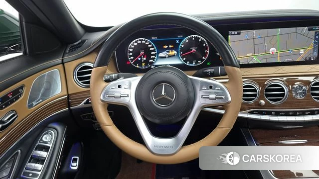 Mercedes-Benz S-Class W222 2020 Темно-зеленый из Кореи, фото 6
