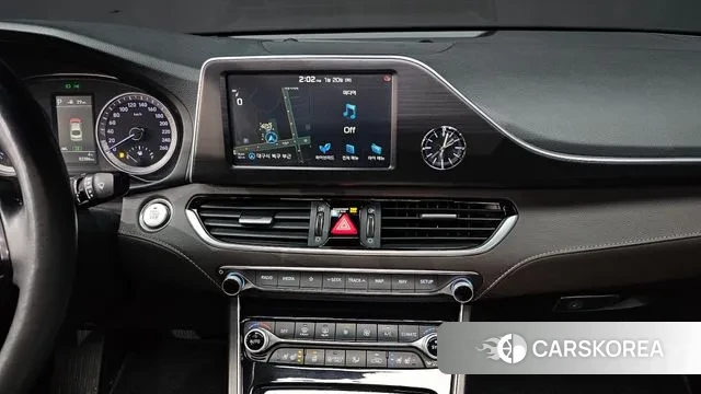 Hyundai Grandeur IG Hybrid 2018 Серый из Кореи, фото 6