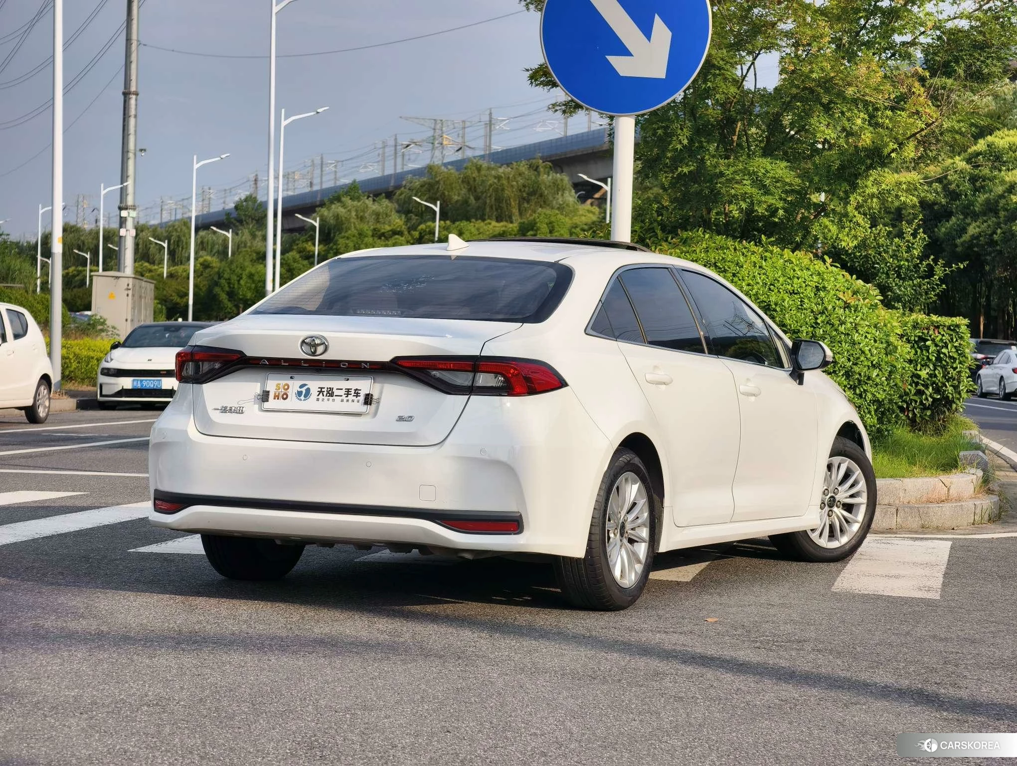 Toyota Allion 2022 Белый из Китая, фото 6