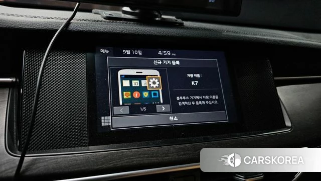 Kia K7 Premier 2019 Черный из Кореи, фото 6