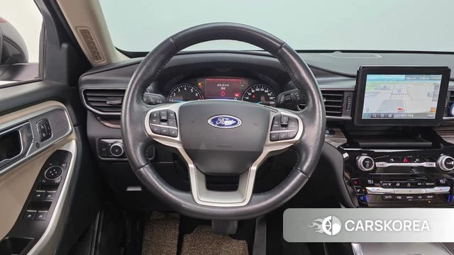 Ford Explorer 6th Generation 2021 Серебряный из Кореи, фото 6
