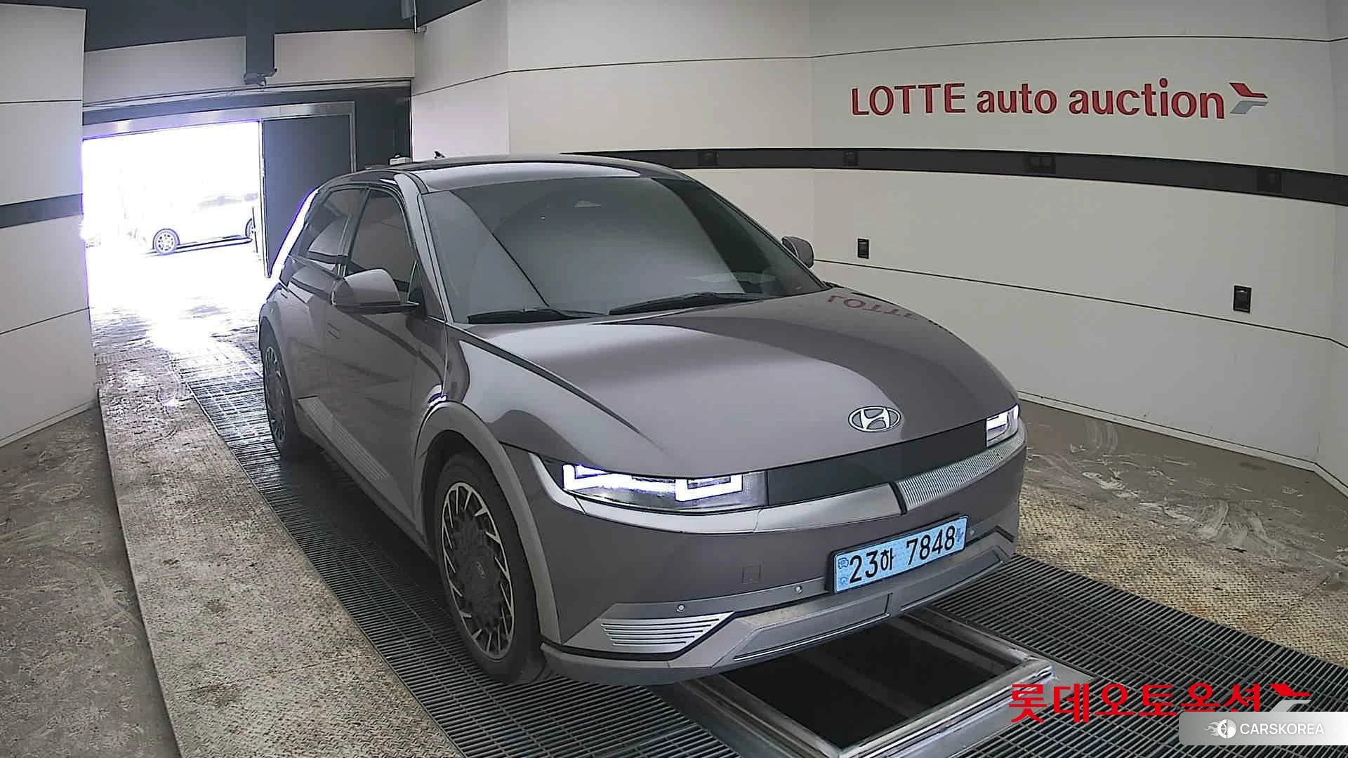 Hyundai IONIQ 5 2022 Mystic Olive Green Pearl из Кореи, фото 6