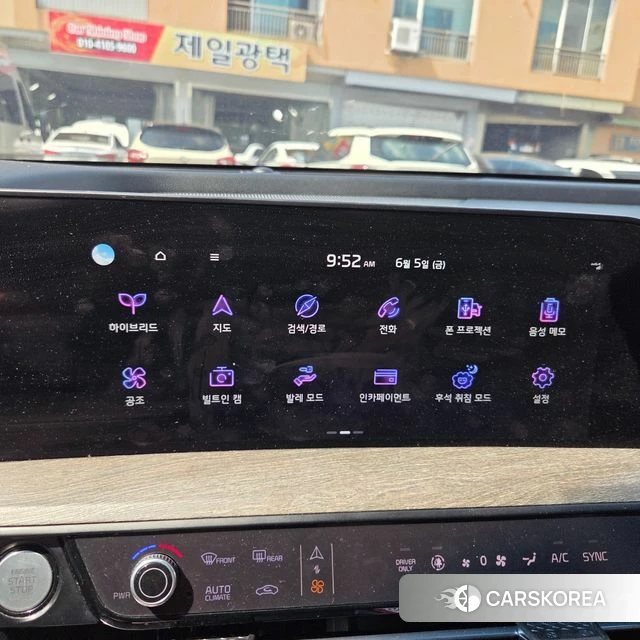 Kia K8 Hybrid 2021 Черный из Кореи, фото 6