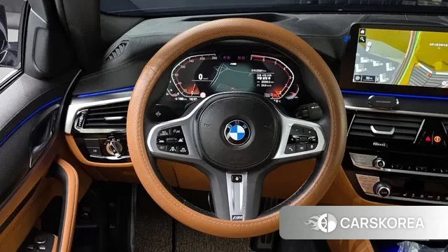 BMW 5 Series (G30) 2023 Черный из Кореи, фото 6