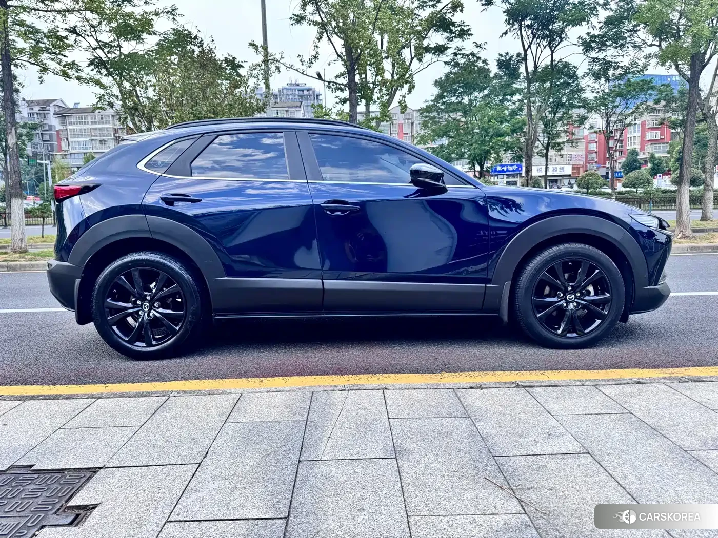 Mazda CX-30 2022 Синий из Китая, фото 6