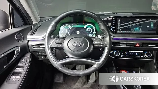 Hyundai Sonata Hybrid (DN8) 2022 Черный из Кореи, фото 6