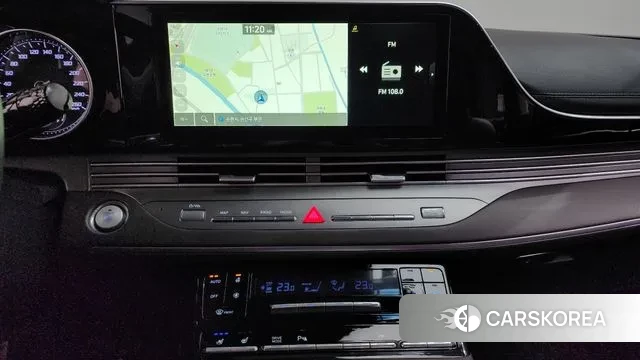 Hyundai The New Grandeur IG Hybrid 2021 Черный из Кореи, фото 6