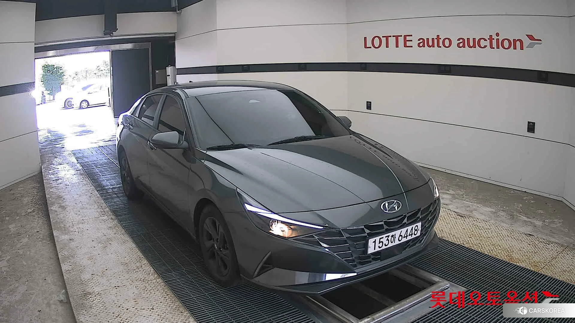 Hyundai Avante Hybrid 2021 Amazon Gray из Кореи, фото 6