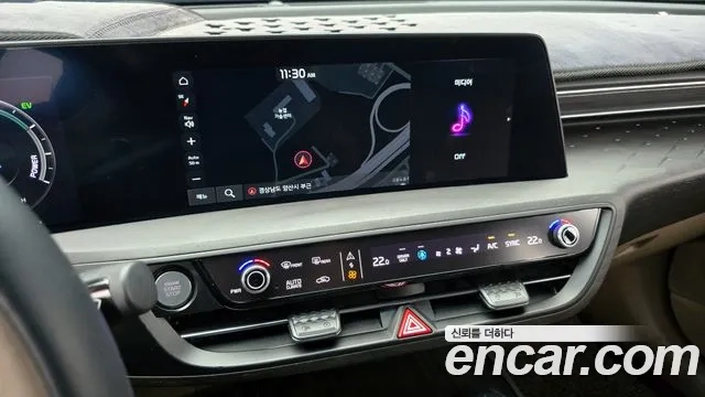 Kia K8 Hybrid 2022 Серый из Кореи, фото 6