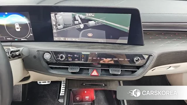 Kia K8 Hybrid 2022 Черный из Кореи, фото 6