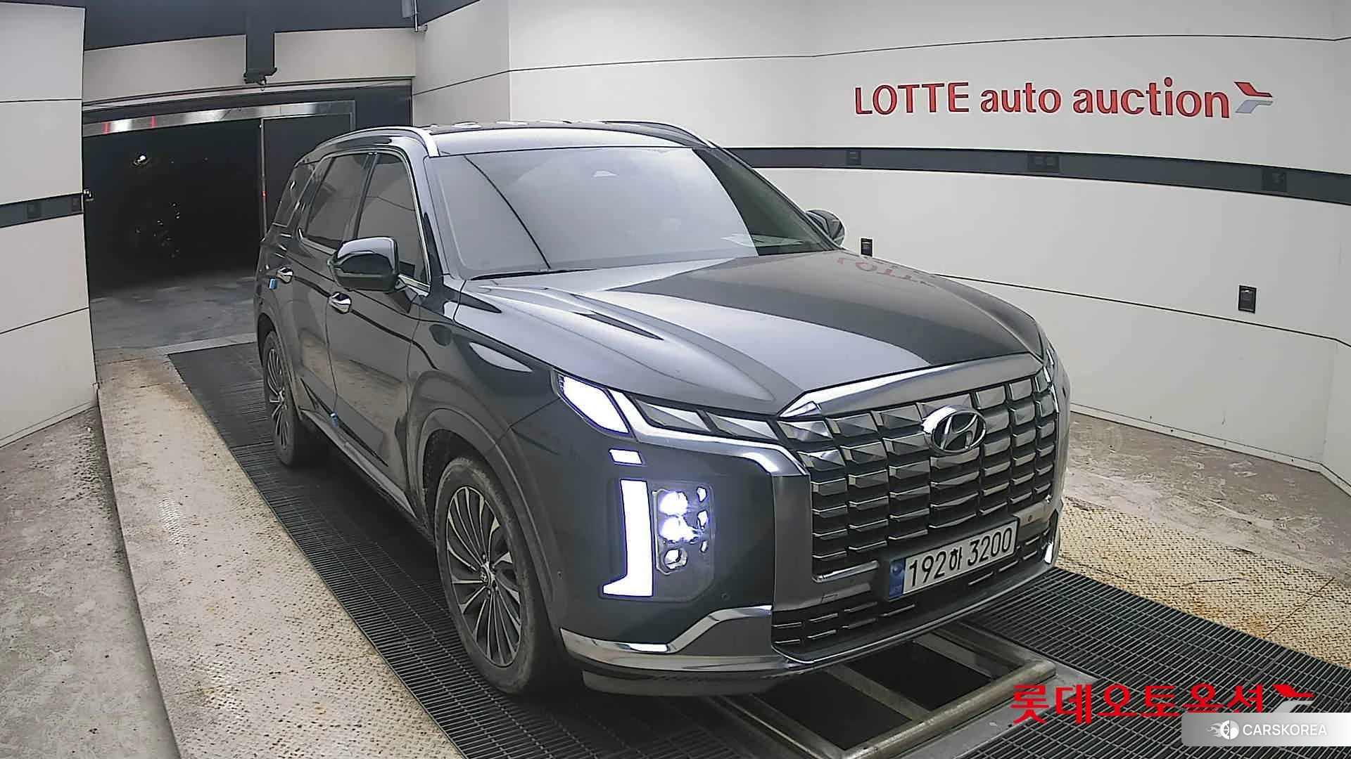 Hyundai Palisade 2023 Robust Emerald Pearl из Кореи, фото 6