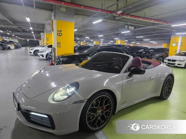 Porsche 911(992) 2020 Серебристо-серый из Кореи, фото 6