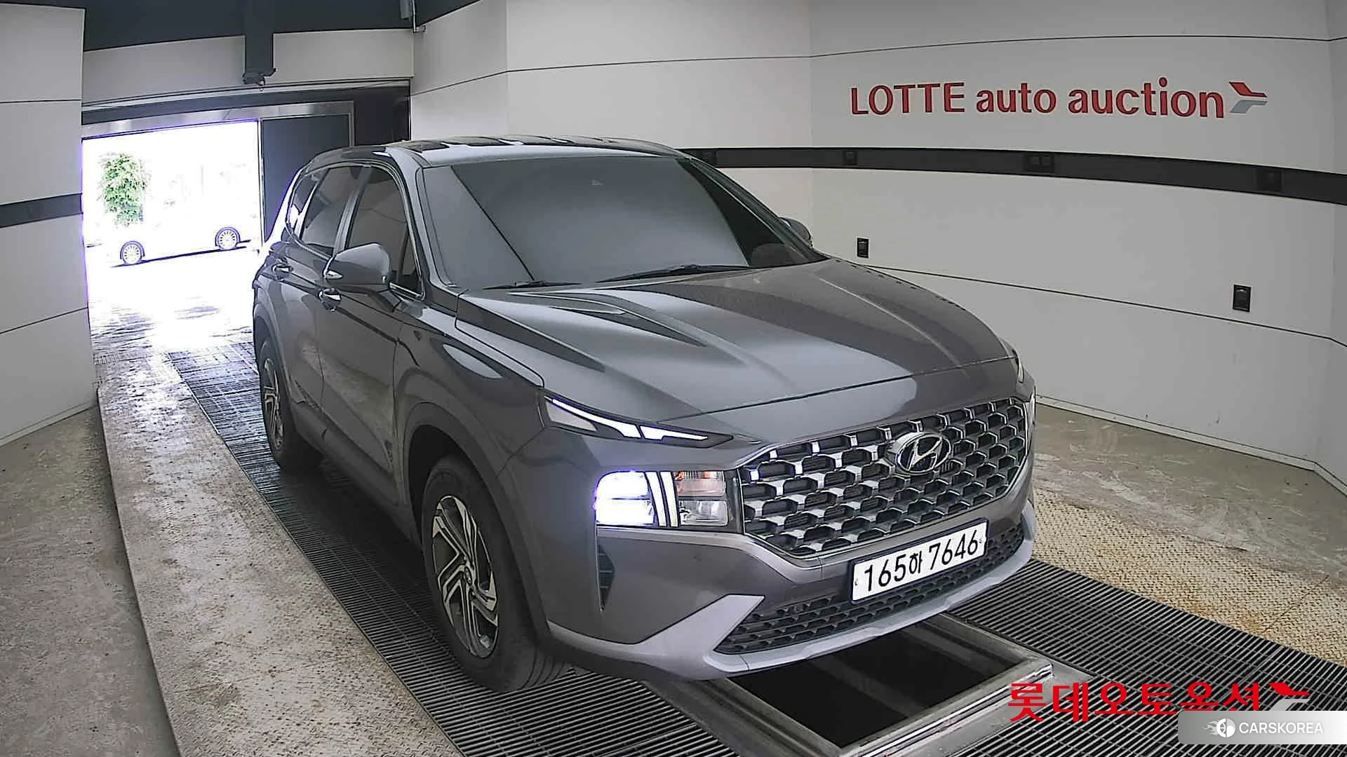 Hyundai Santa Fe 2022 Magnetic Grey Metallic из Кореи, фото 6