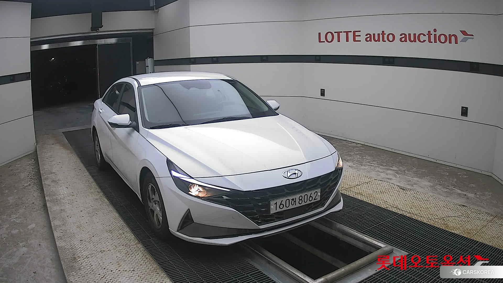 Hyundai Avante 2021 Polar White из Кореи, фото 6