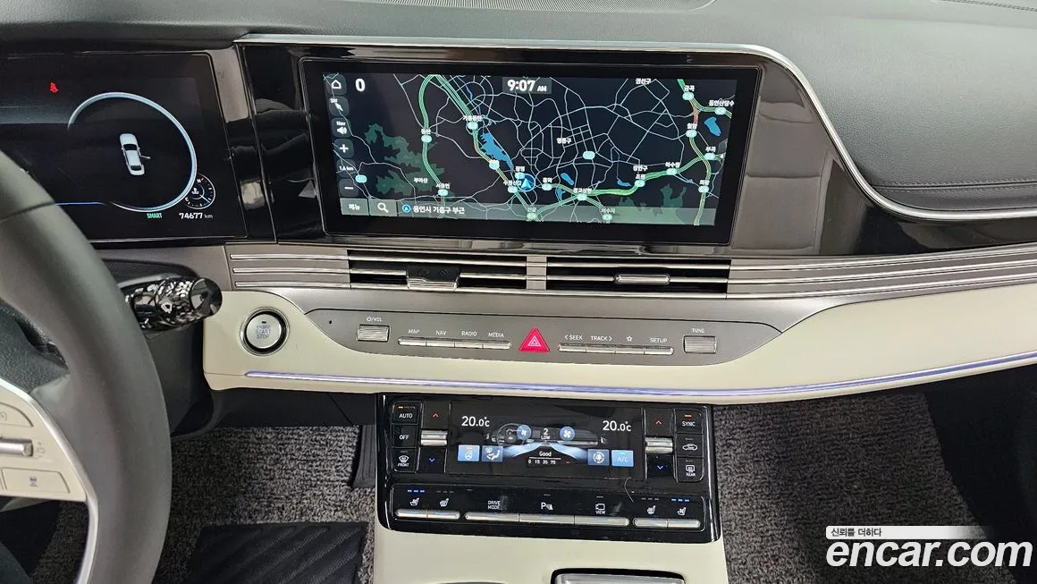 Hyundai The New Grandeur IG 2021 Черный из Кореи, фото 6