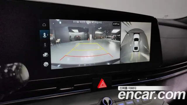 Hyundai The New Avante Hybrid (CN7) 2023 Черный из Кореи, фото 6