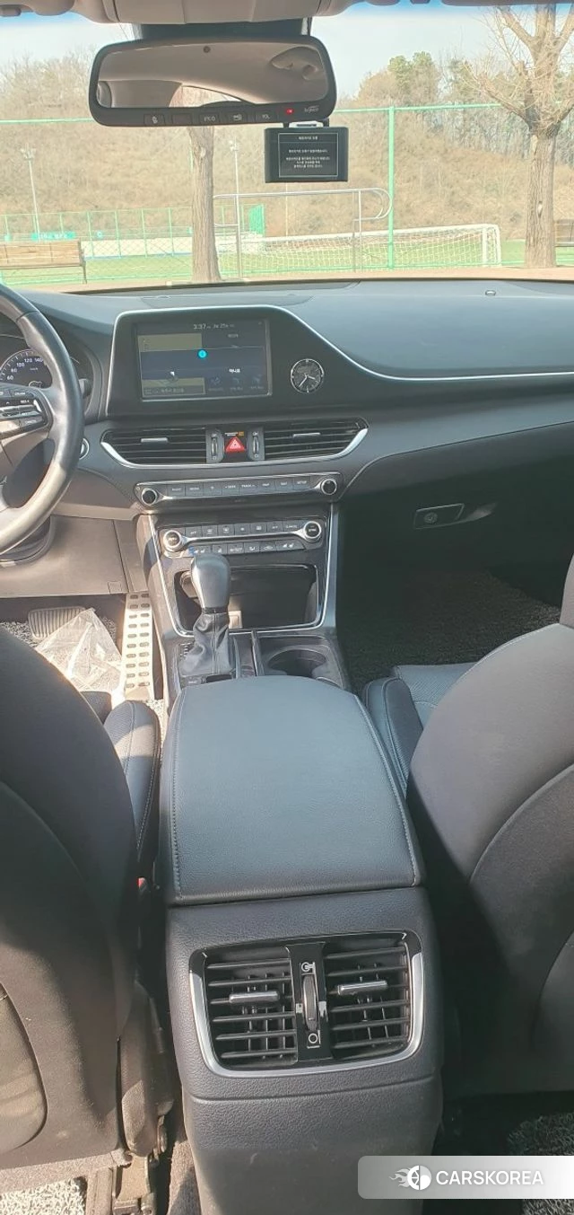 Hyundai Grandeur IG Hybrid 2018 Темно-зеленый из Кореи, фото 6