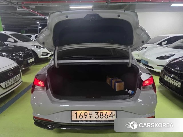 Hyundai Avante (CN7) 2020 Серебристо-серый из Кореи, фото 6