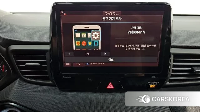 Hyundai Veloster (JS) 2020 Синий из Кореи, фото 6