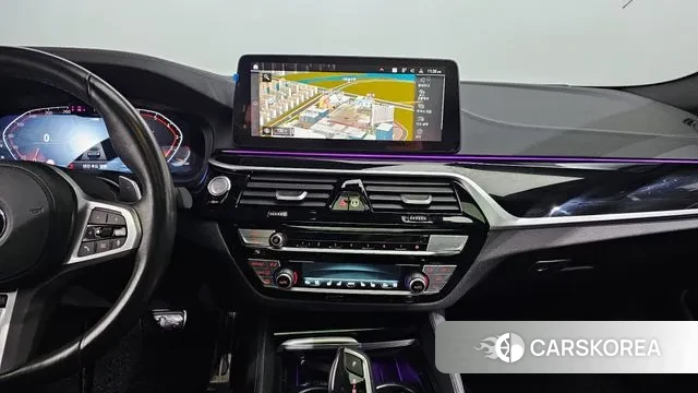 BMW 5 Series (G30) 2023 Синий из Кореи, фото 6