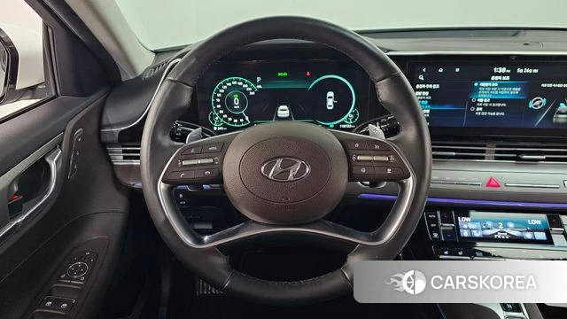 Hyundai The New Grandeur IG Hybrid 2021 Белый из Кореи, фото 6
