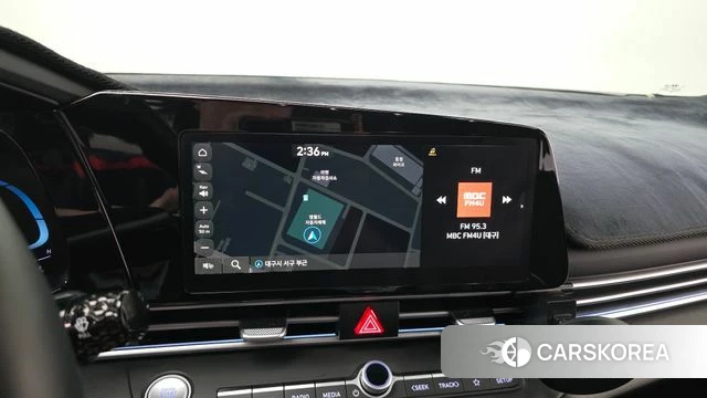 Hyundai The New Avante (CN7) 2023 Небесно-голубой из Кореи, фото 6