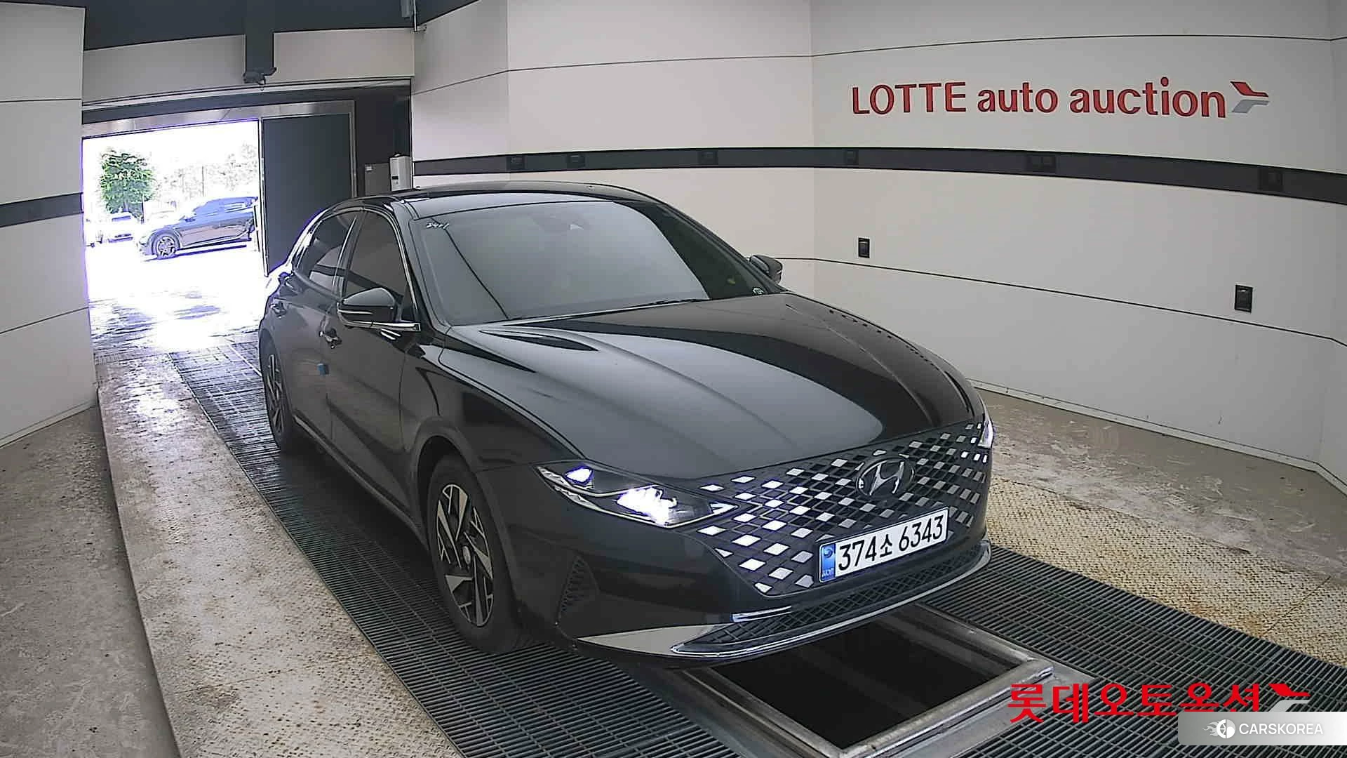 Hyundai Grandeur Hybrid 2023 Черный из Кореи, фото 6