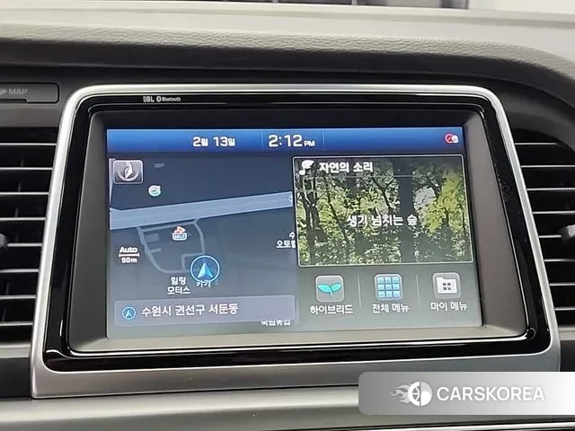 Hyundai Sonata New Rise Hybrid 2018 Синий из Кореи, фото 6