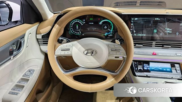 Hyundai The New Grandeur IG Hybrid 2020 Белый из Кореи, фото 6