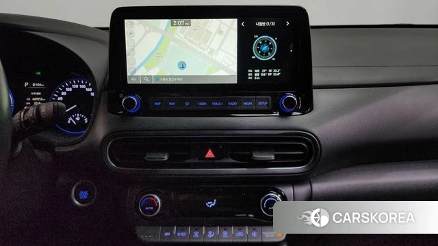 Hyundai The New Kona Hybrid 2020 Небесно-голубой из Кореи, фото 6