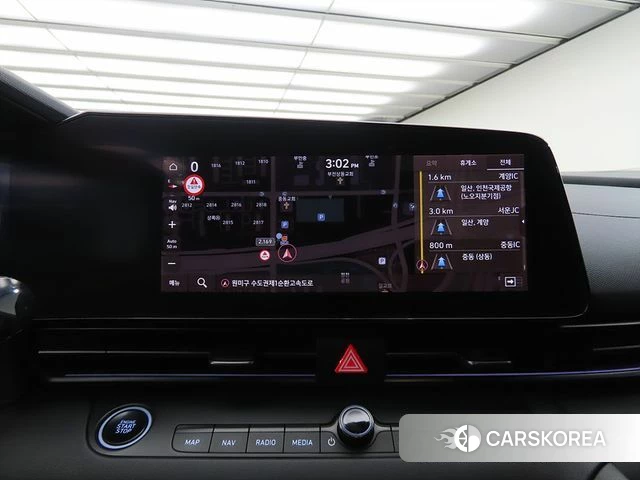 Hyundai The New Avante (CN7) 2023 Синий из Кореи, фото 6