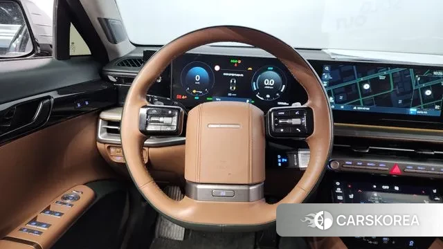 Hyundai Grandeur Hybrid (GN7) 2023 Серебристо-серый из Кореи, фото 6