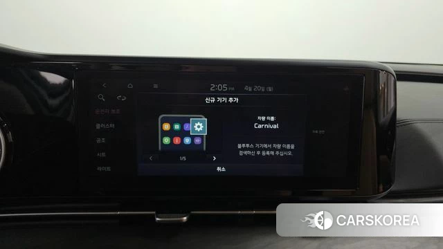 Kia Carnival 4th generation 2020 Белый из Кореи, фото 6