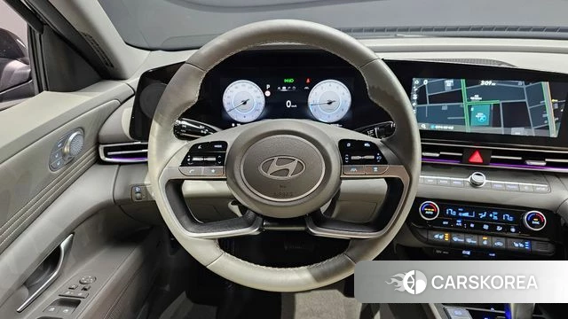 Hyundai The New Avante (CN7) 2024 Черный из Кореи, фото 6
