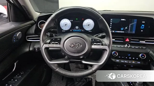 Hyundai Avante (CN7) 2022 Белый из Кореи, фото 6