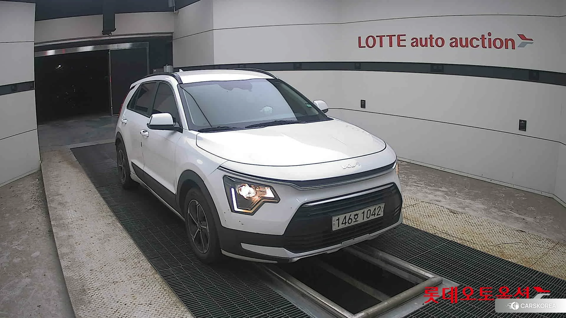 Kia Niro Hybrid 2022 Белый из Кореи, фото 6