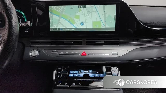 Hyundai The New Grandeur IG Hybrid 2021 Синий из Кореи, фото 6