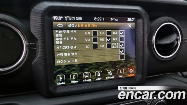 Jeep Wrangler (JL) 2021 Черный из Кореи, фото 6