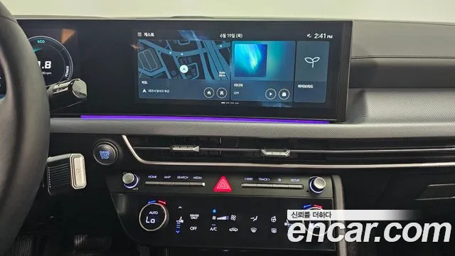 Hyundai Sonata D Edge Hybrid (DN8) 2023 Черный из Кореи, фото 6