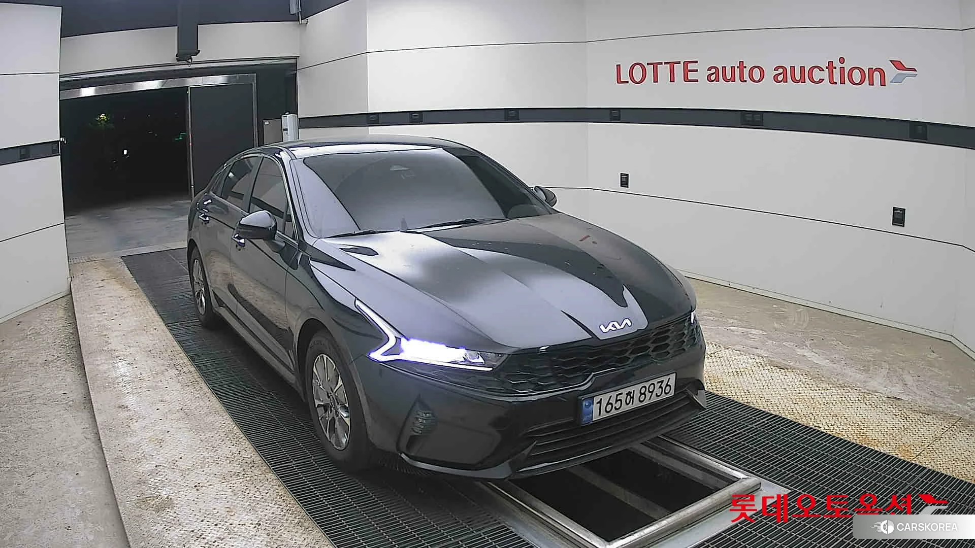 Kia K5 Hybrid 2022 Aurora Black Pearl из Кореи, фото 6