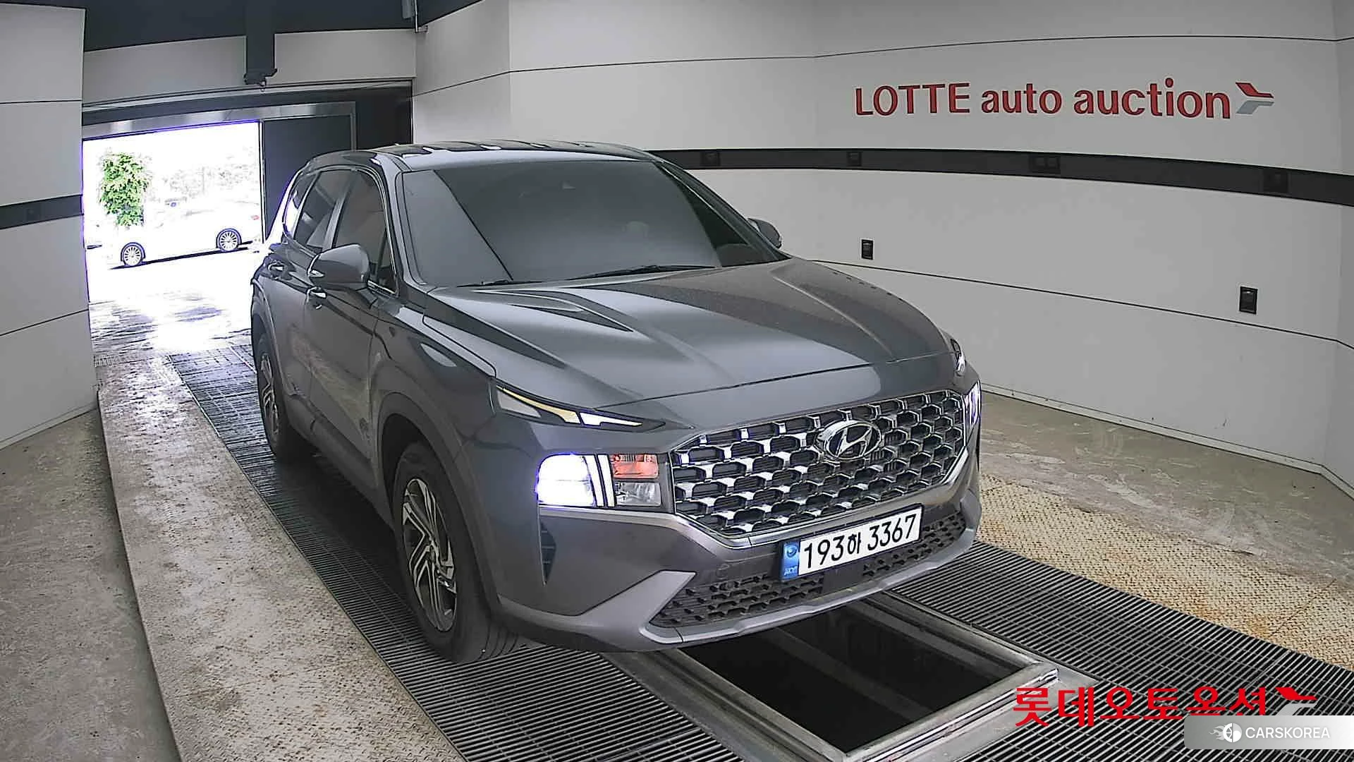 Hyundai Santa Fe 2022 Magnetic Grey Metallic из Кореи, фото 6