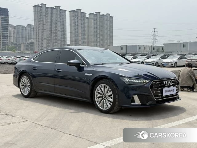 Audi A7L 2024 Синий из Китая, фото 6