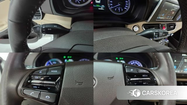 Hyundai Grandeur IG Hybrid 2019 Белый из Кореи, фото 6