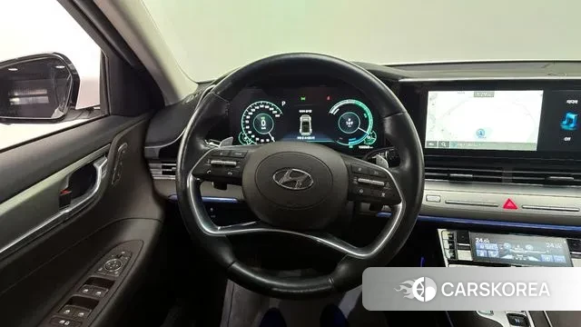 Hyundai The New Grandeur IG Hybrid 2020 Белый из Кореи, фото 6