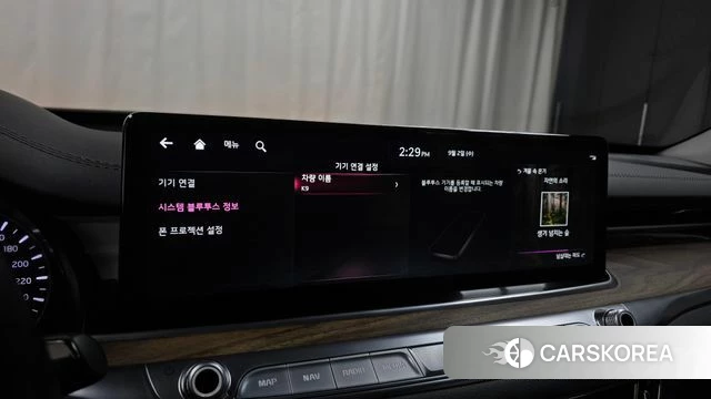 Kia The New K9 2nd generation 2022 Черный из Кореи, фото 6