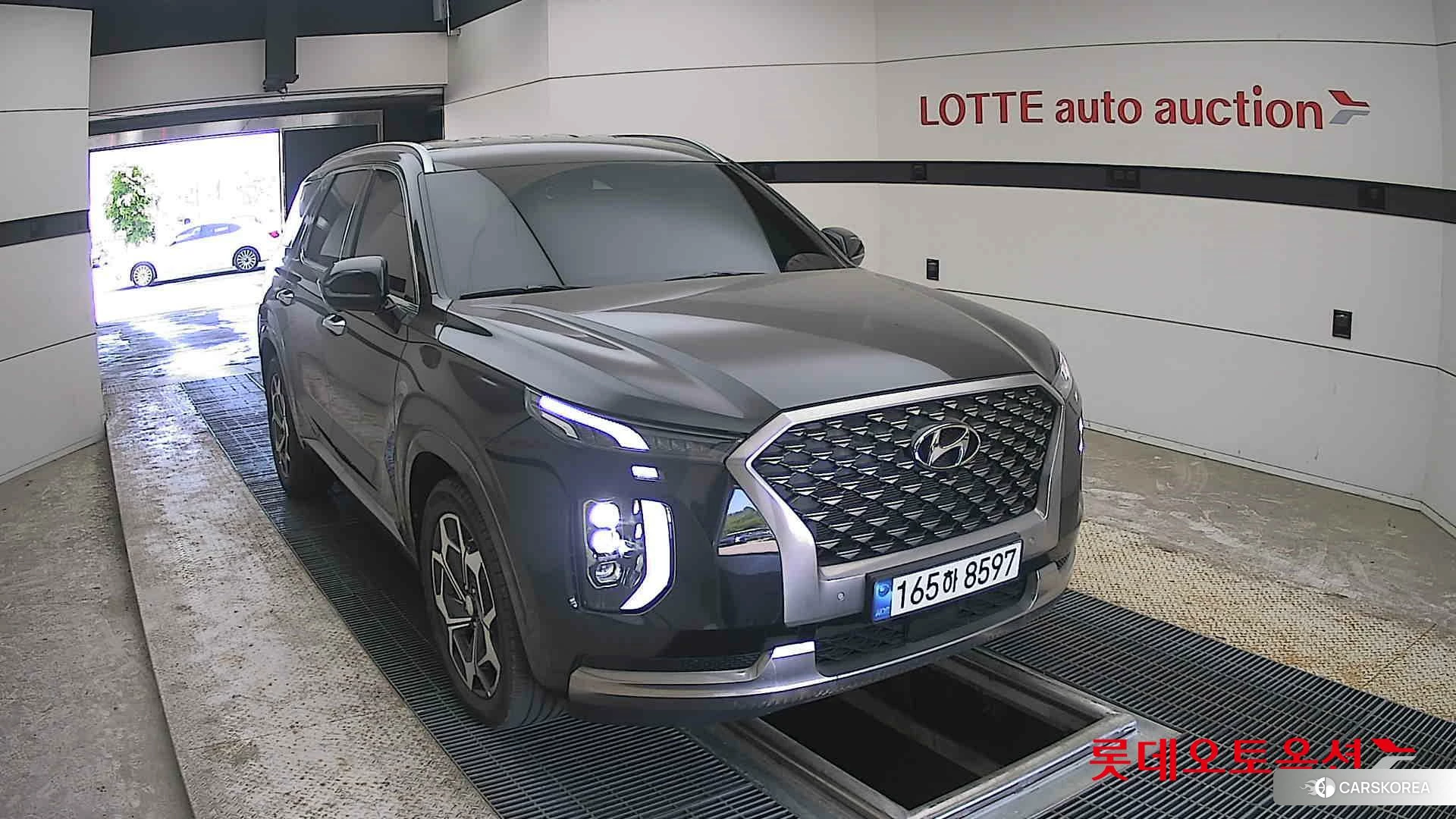 Hyundai Palisade 2022 Abyss Black Pearl из Кореи, фото 6