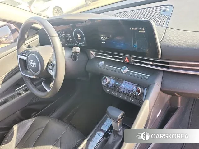 Hyundai The New Avante (CN7) 2025 Небесно-голубой из Кореи, фото 6