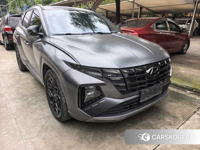 Hyundai Tucson 2022 Темно-серый из Китая, фото 6