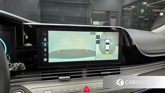 Hyundai The New Grandeur IG Hybrid 2022 Белый из Кореи, фото 6