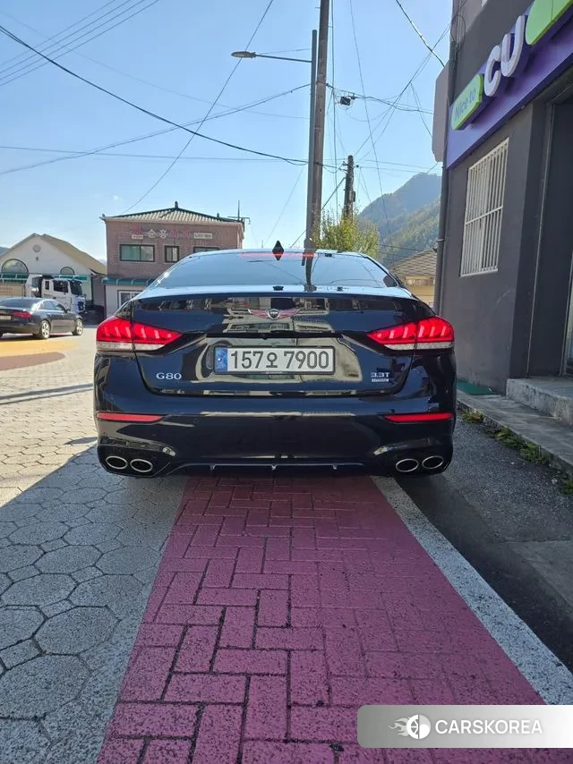 Genesis G80 2020 Черный из Кореи, фото 6